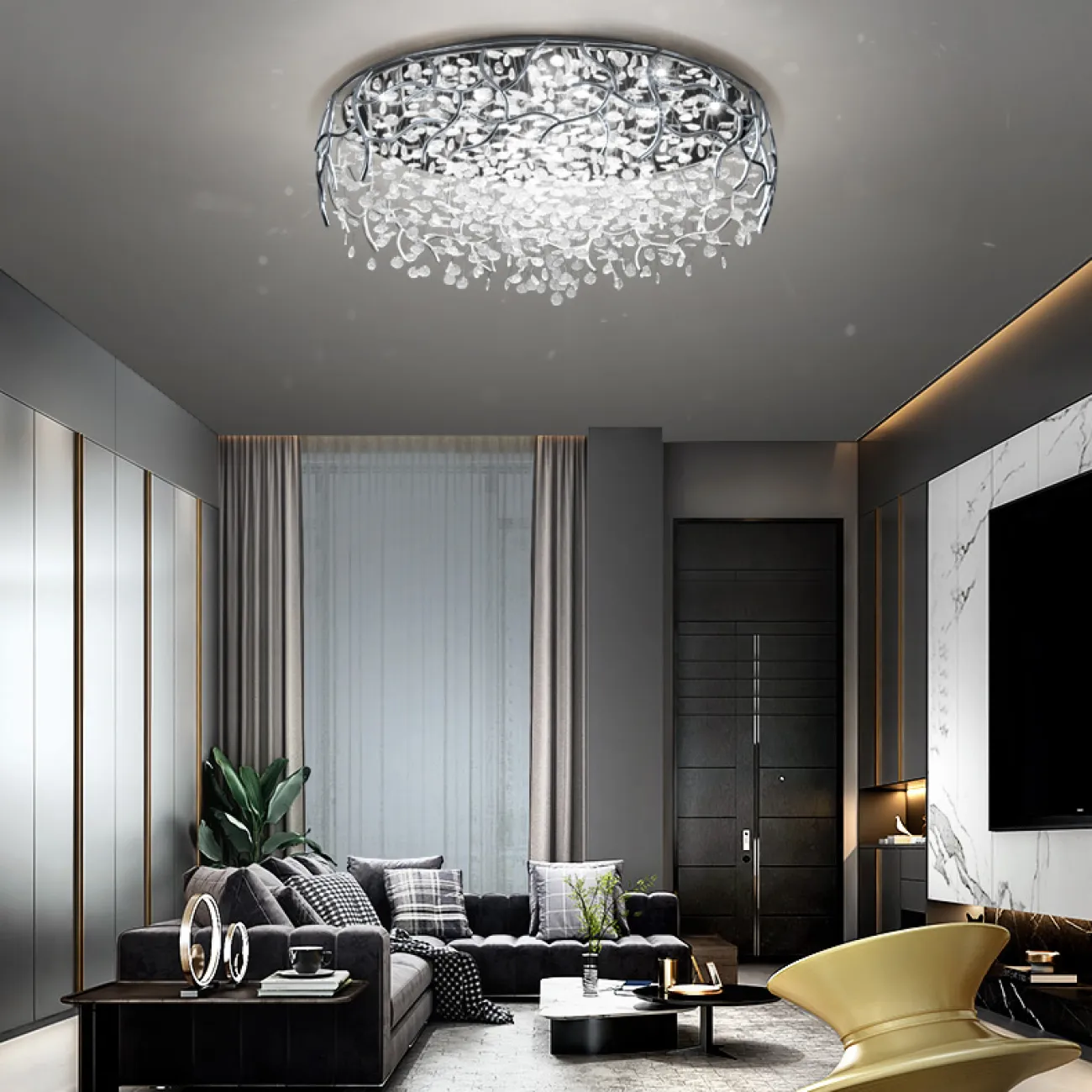 Потолочная люстра MIRNA D70 от ImperiumLoft