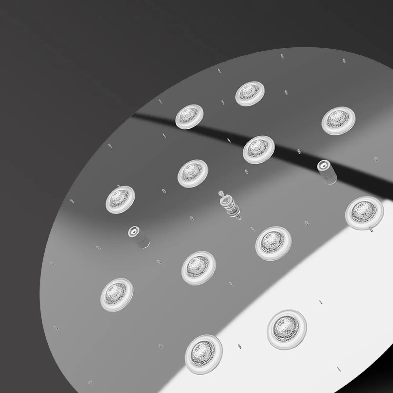 Потолочная люстра MIRNA D70 от ImperiumLoft