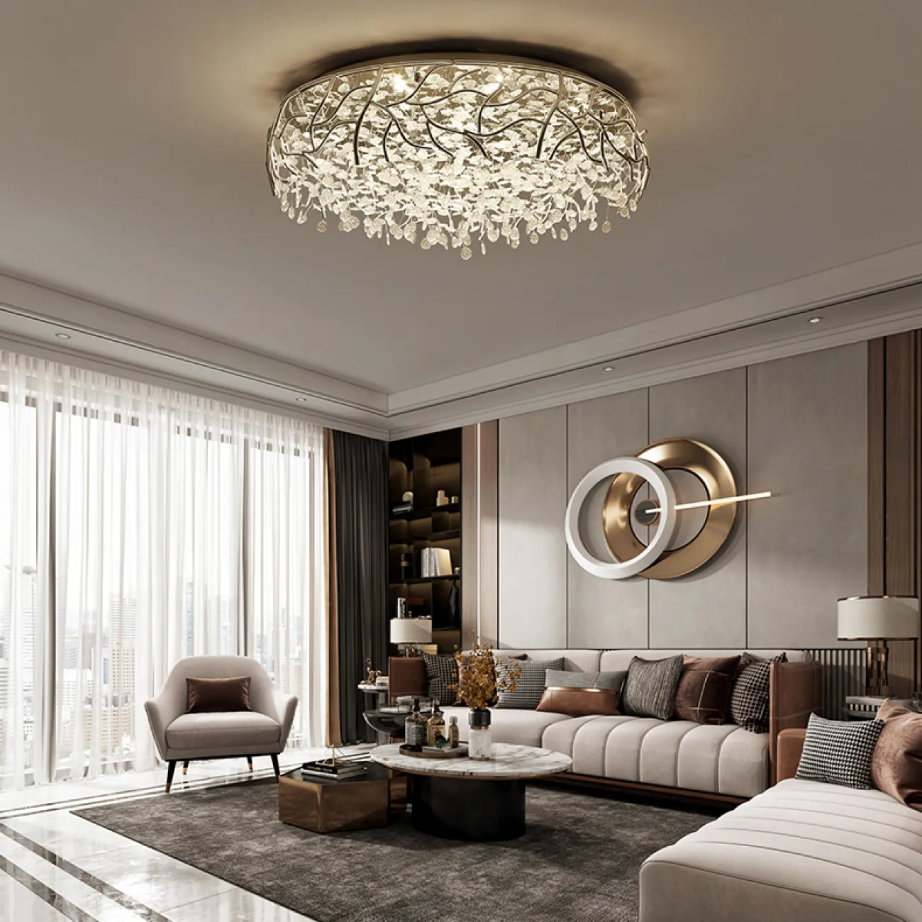 Потолочная люстра MIRNA D70 от ImperiumLoft