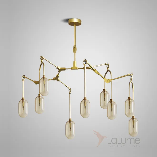 Подвесная люстра WILLOW 8 от ImperiumLoft Подвесная люстра WILLOW 8 от ImperiumLoft