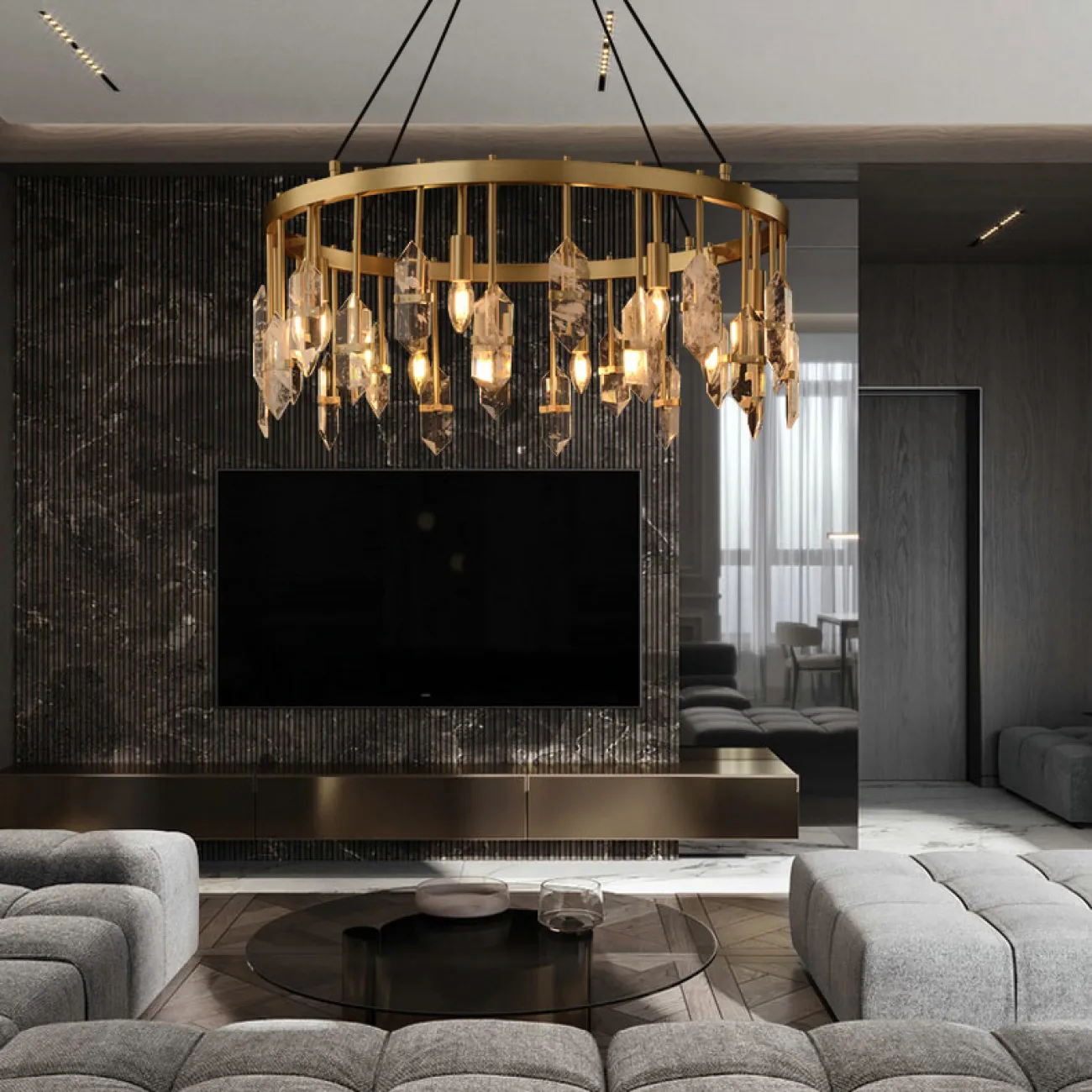 Подвесная люстра ROVENA от ImperiumLoft