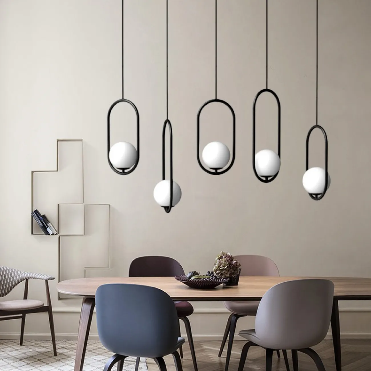 Подвесной светильник Matthew McCormick hoop 50 Gold MILA Pendant от ImperiumLoft