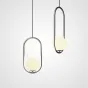 Подвесной светильник Matthew McCormick hoop 50 Chrome MILA Pendant от ImperiumLoft