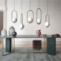 Подвесной светильник Matthew McCormick hoop 50 Gold MILA Pendant от ImperiumLoft