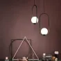 Подвесной светильник Matthew McCormick hoop 50 Chrome MILA Pendant от ImperiumLoft