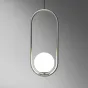 Подвесной светильник Matthew McCormick hoop 50 Gold MILA Pendant от ImperiumLoft