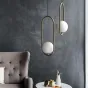 Подвесной светильник Matthew McCormick hoop 50 Gold MILA Pendant от ImperiumLoft