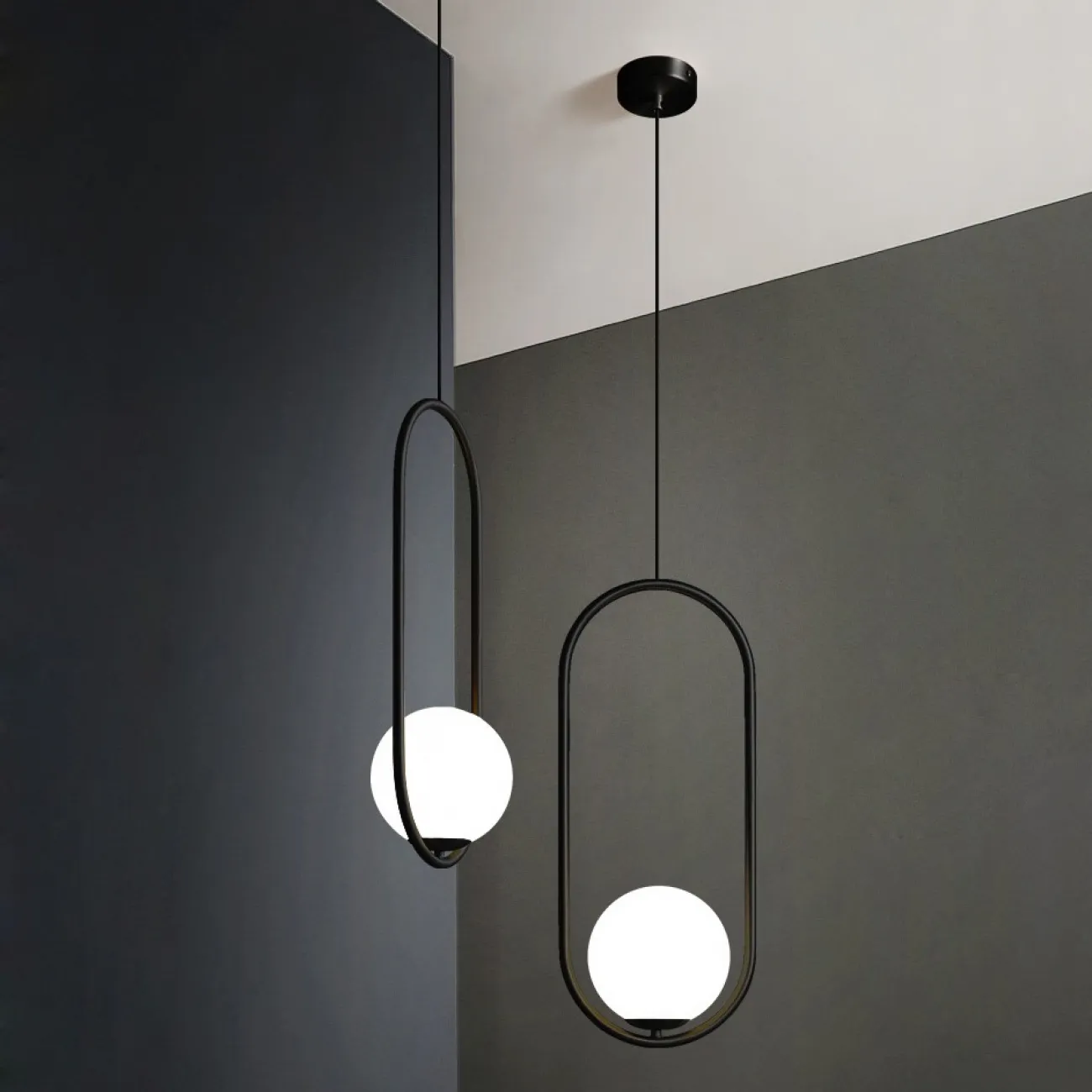 Подвесной светильник Matthew McCormick hoop 50 Gold MILA Pendant от ImperiumLoft