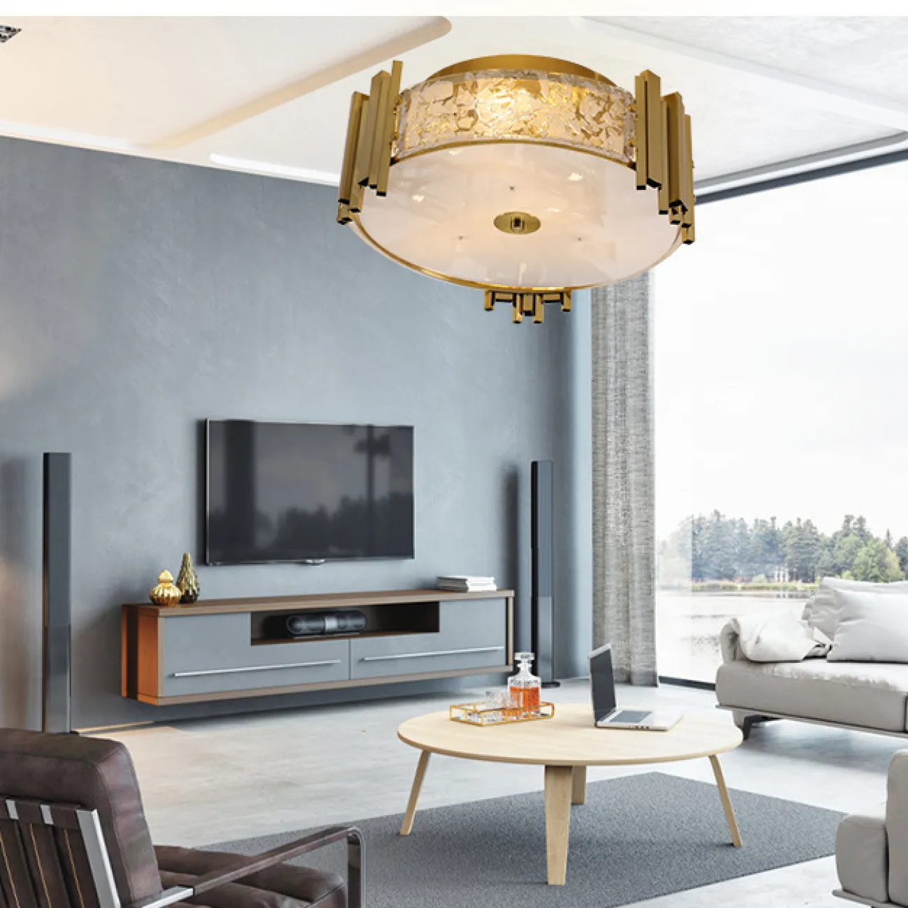 Потолочная люстра ALDORA CH D65 от ImperiumLoft