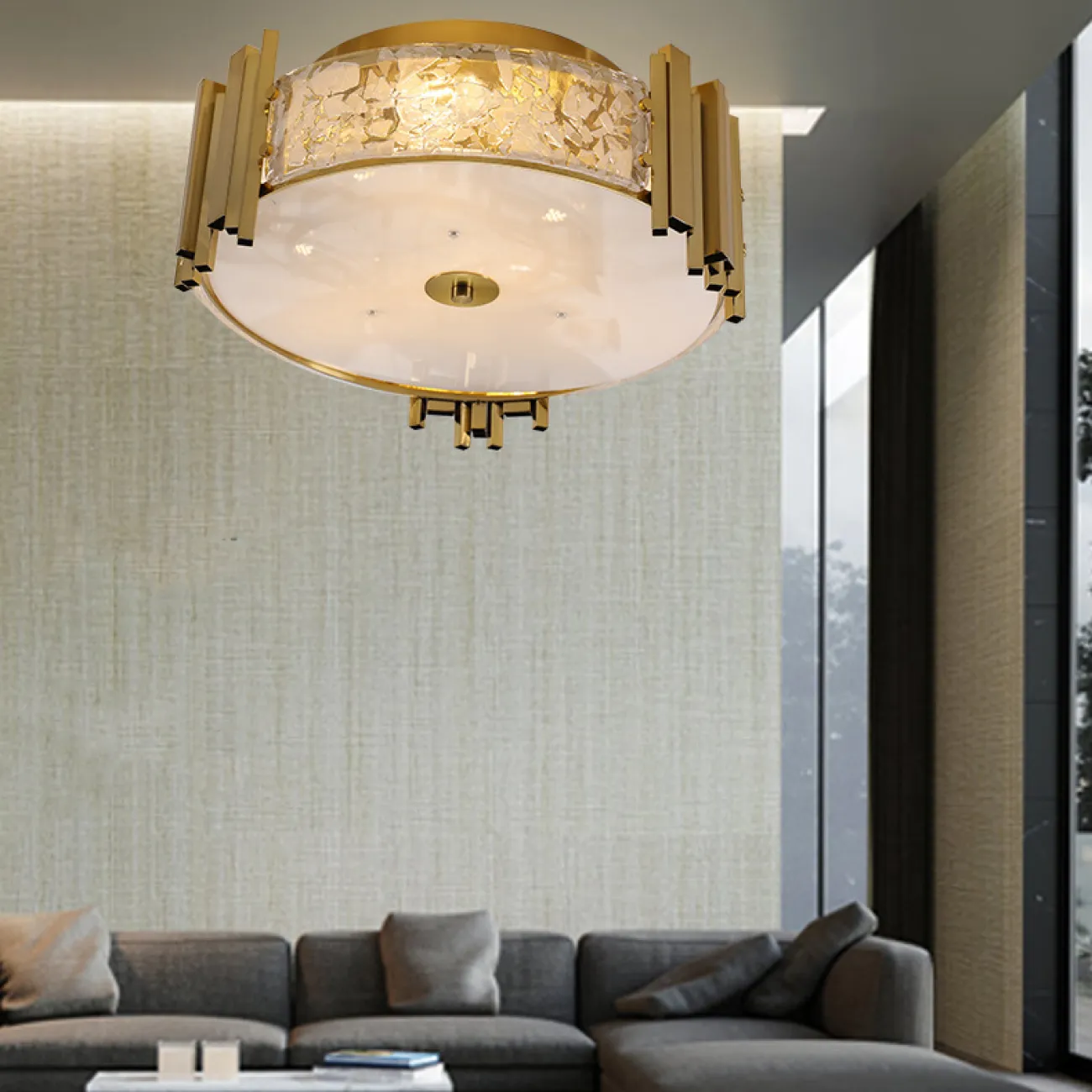 Потолочная люстра ALDORA CH D65 от ImperiumLoft