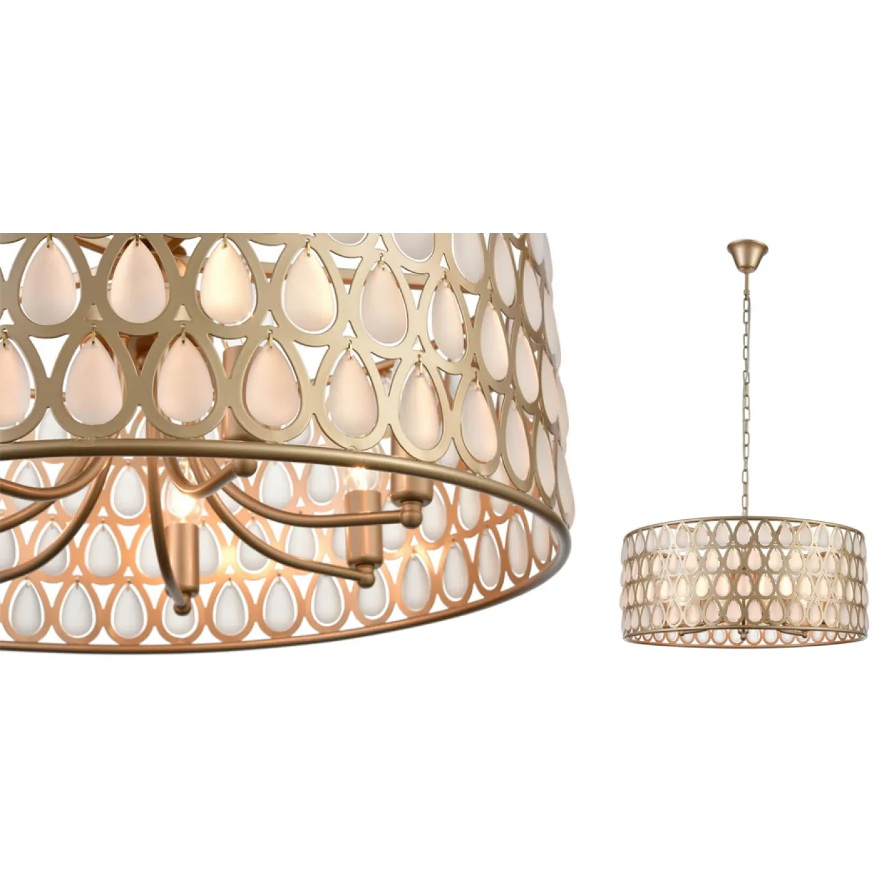 Люстра Splashes of Champagne