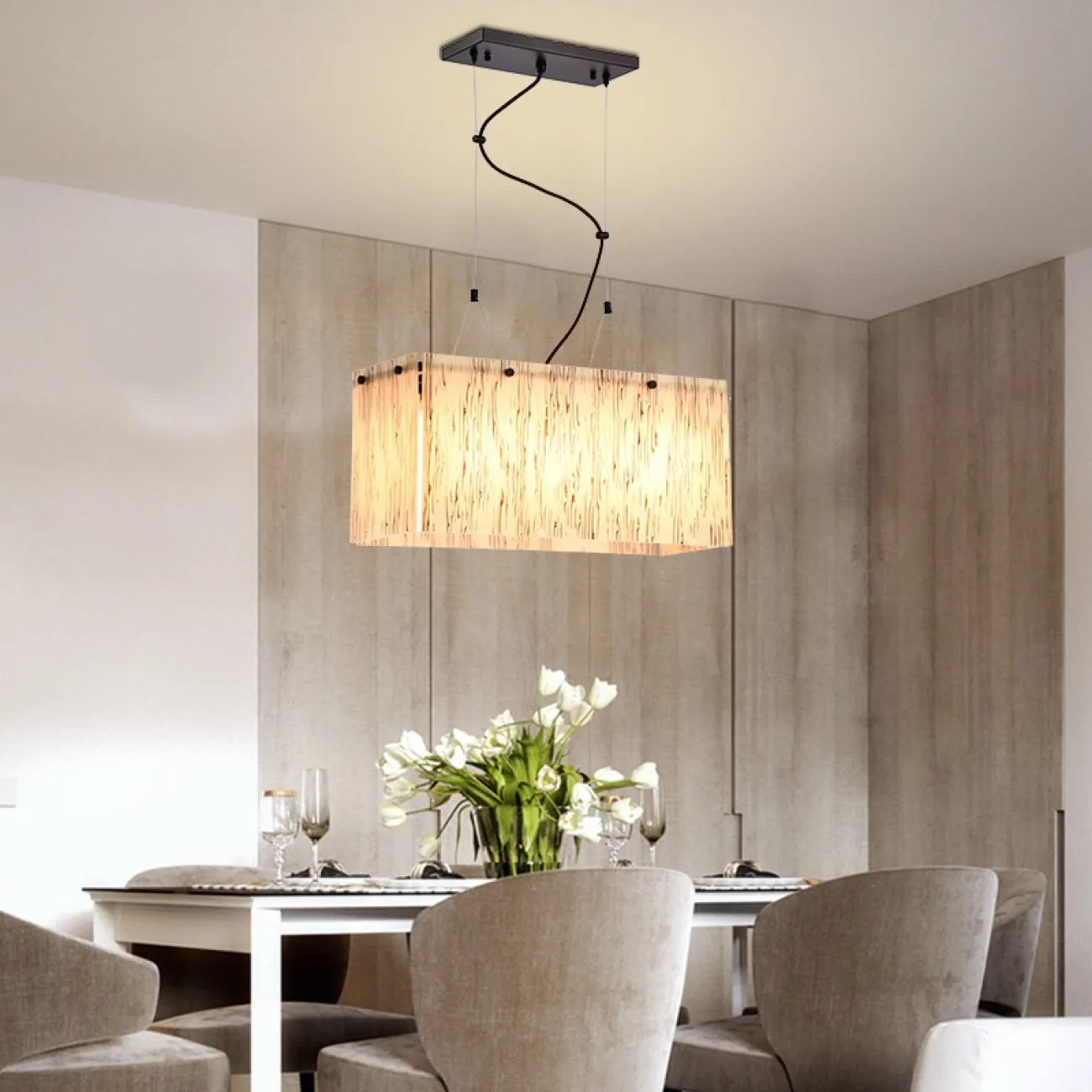 Подвесная люстра TIMBER от ImperiumLoft