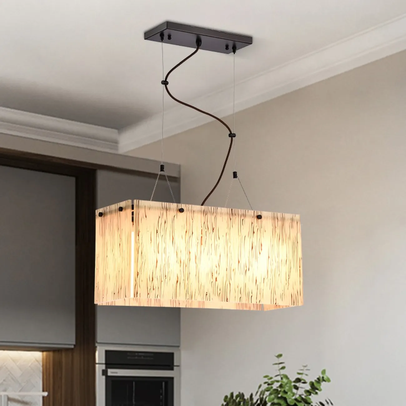 Подвесная люстра TIMBER от ImperiumLoft