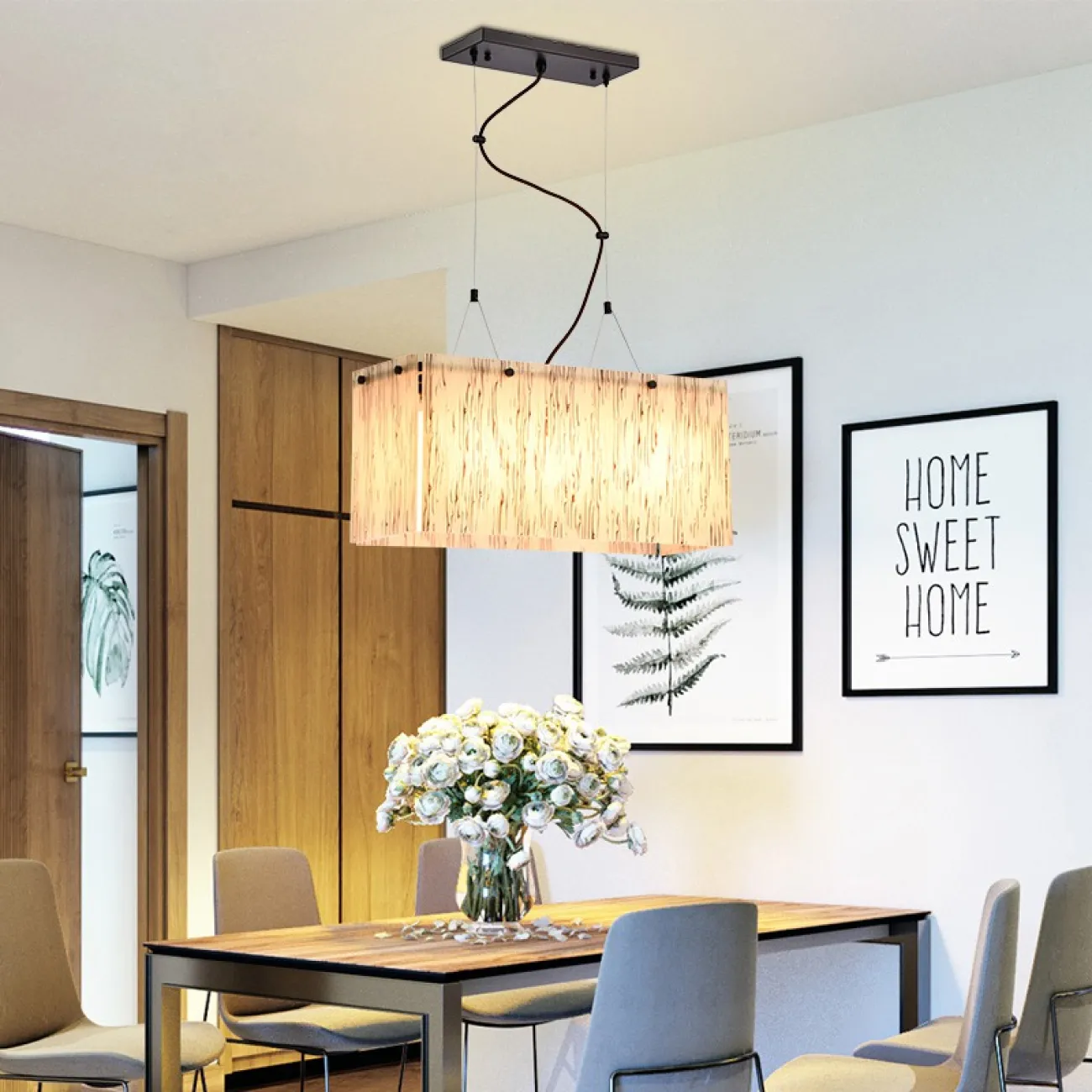 Подвесная люстра TIMBER от ImperiumLoft