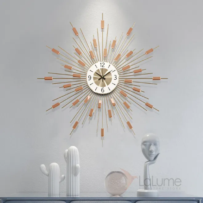 Дизайнерский настенный декор часы LaLume-KKK00338