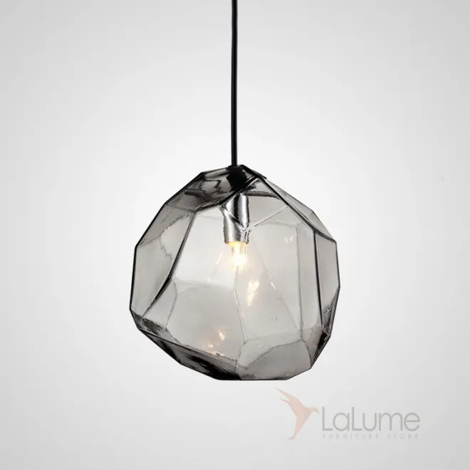 Подвесной светильник Color Ice Cube Pendant JEVIO 1 Серый от ImperiumLoft