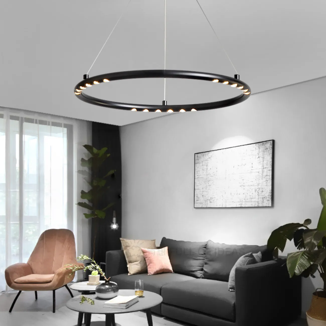 Подвесная люстра NORFRID D60 от ImperiumLoft