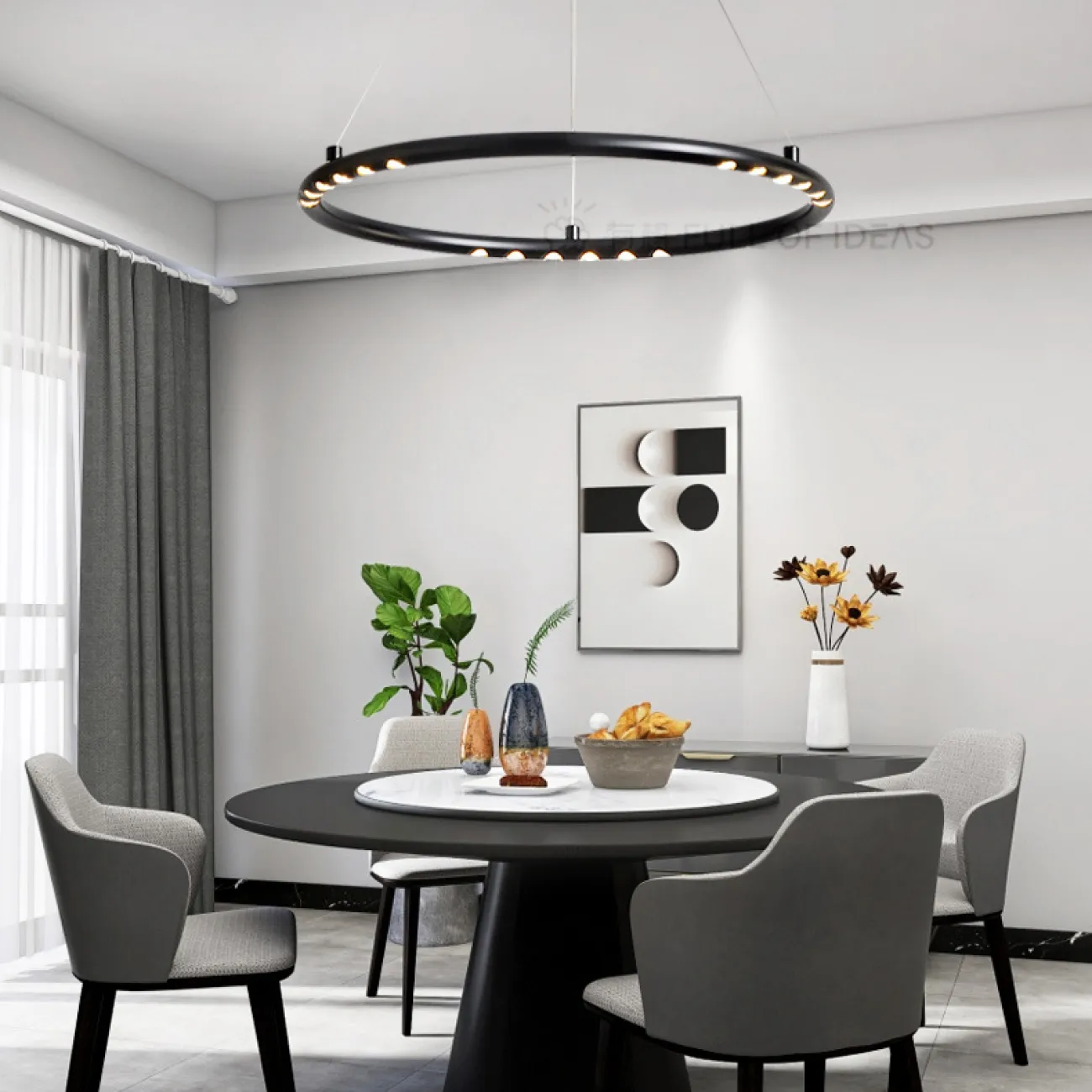 Подвесная люстра NORFRID D60 от ImperiumLoft