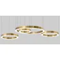 Люстра Light Ring Horizontal D60 Золото от ImperiumLoft