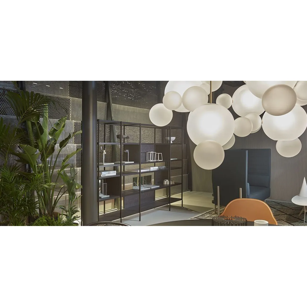 Подвесной светильник GIOPATO & COOMBES BOLLE BLS LAMP white glass 6 от ImperiumLoft