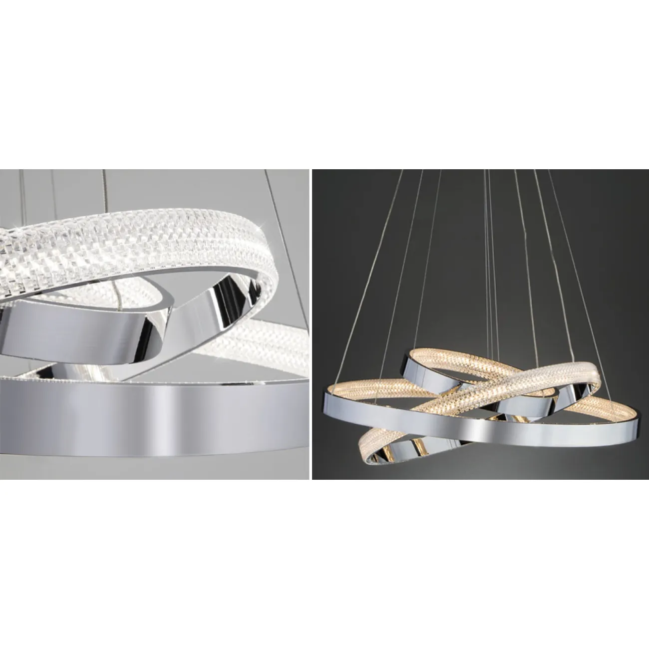 Люстра ORACLE 3 Rings Silver Люстра ORACLE 3 Rings Silver