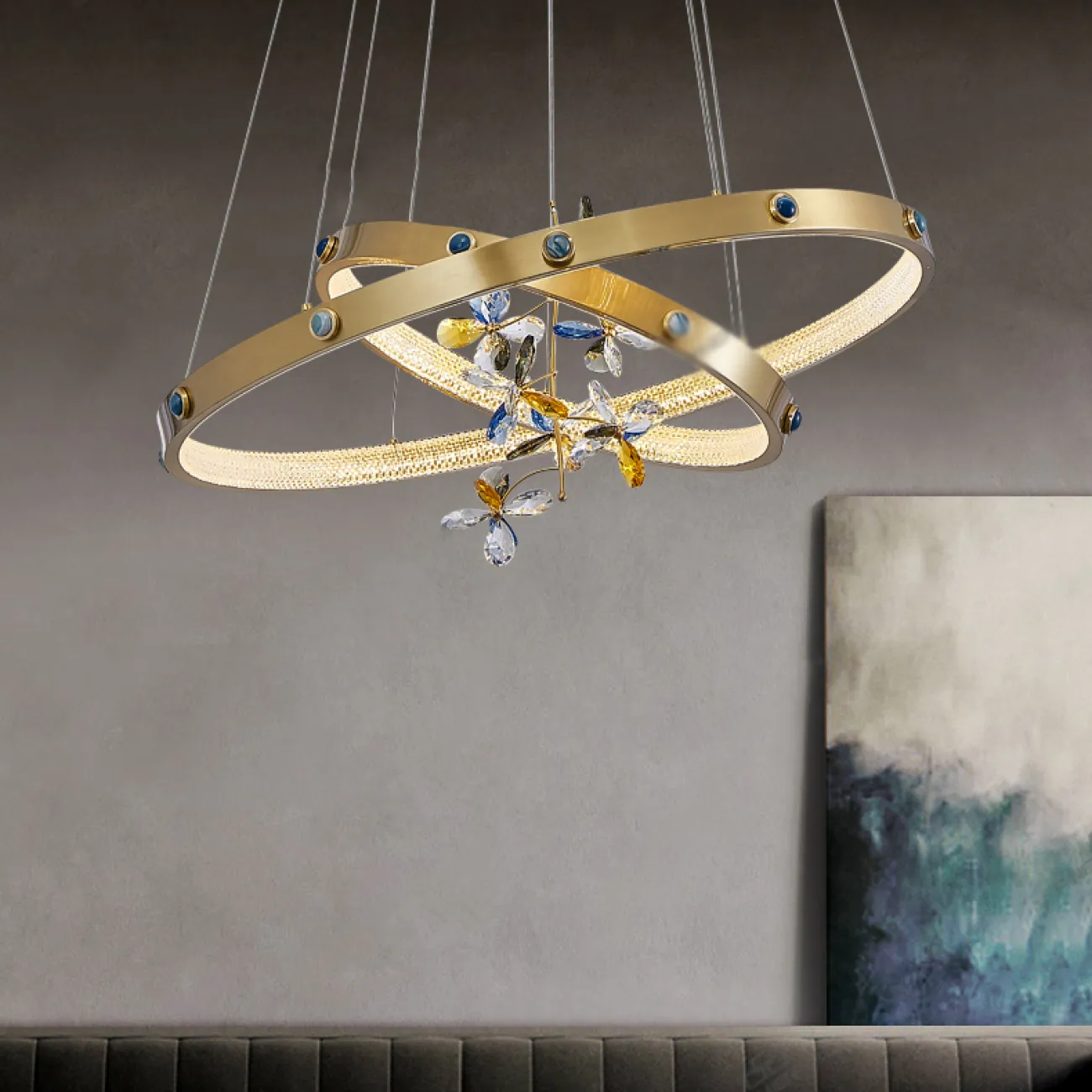 Подвесная люстра MELROSE D40 от ImperiumLoft