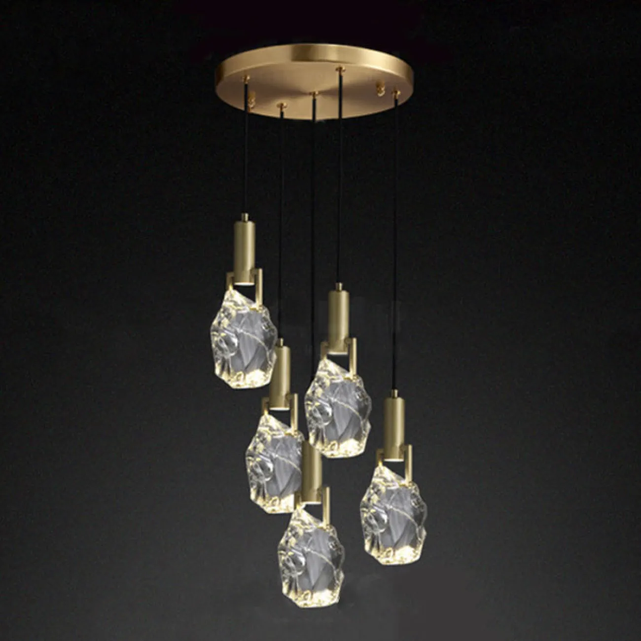 Подвесной светильник GLADYS MORE L3 Диск от ImperiumLoft