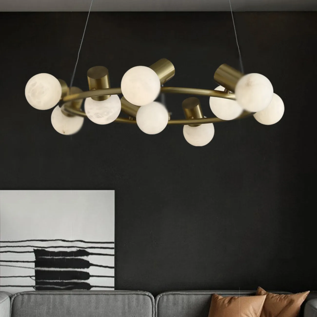 Подвесная люстра MOSSEL D85 от ImperiumLoft