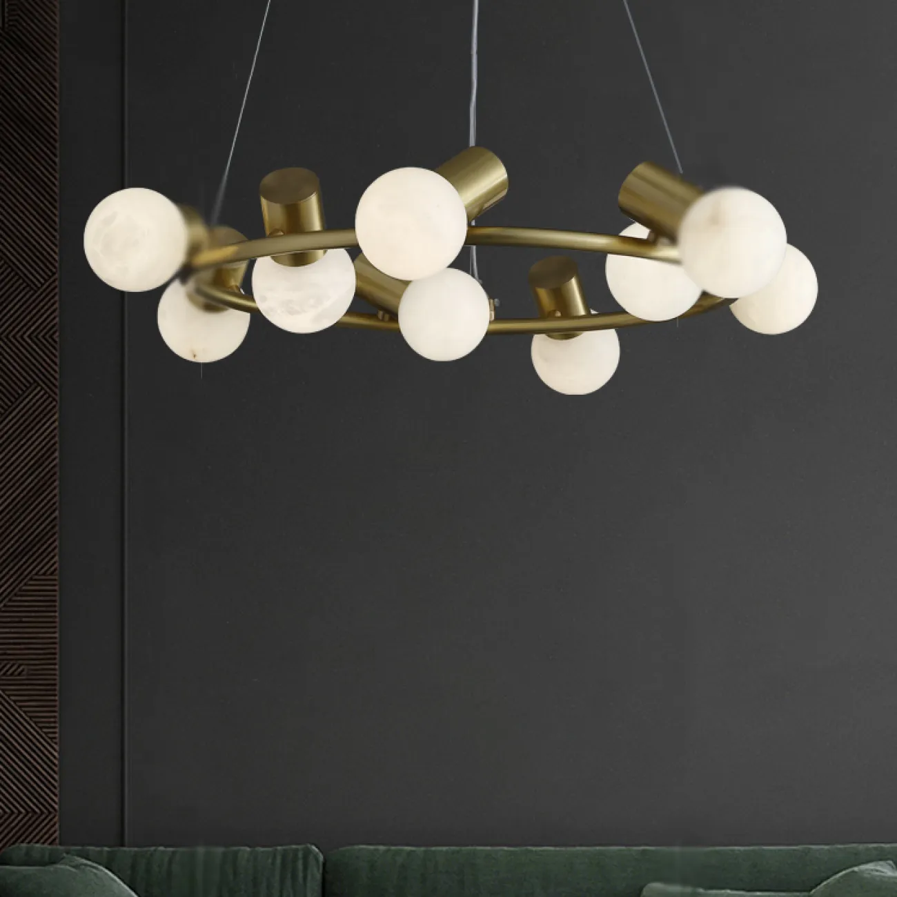 Подвесная люстра MOSSEL D70 от ImperiumLoft