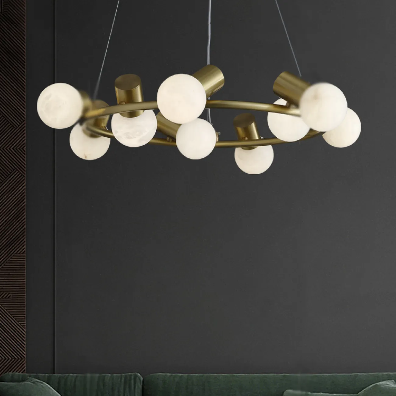 Подвесная люстра MOSSEL D85 от ImperiumLoft