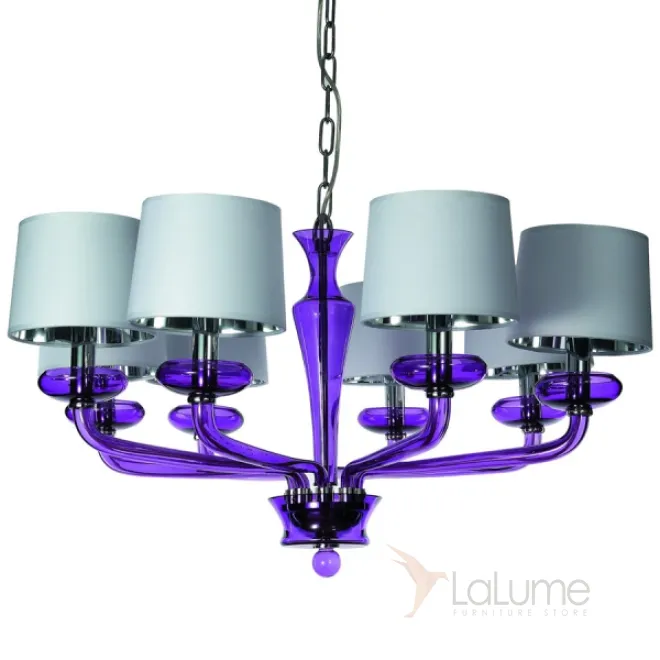Люстра Lampadario Murano San Marco porpora VIII от LaLume