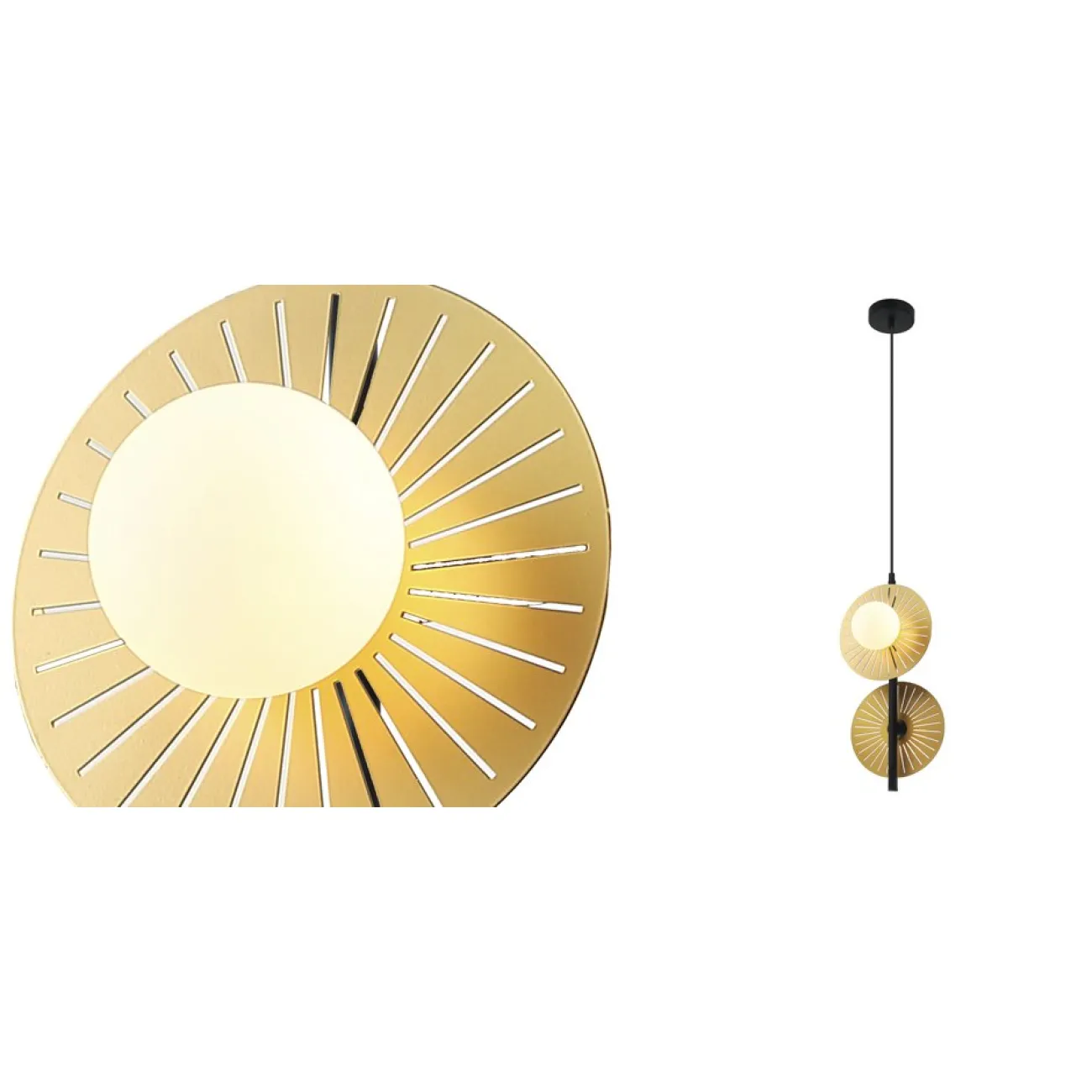 Люстра Balls & Discs Vertical 2