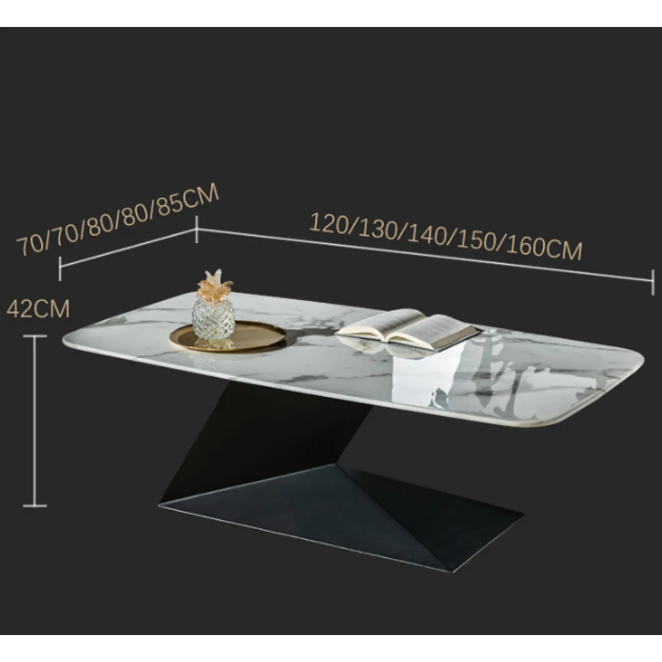 Дизайнерский журнальный столик LaLume-AP00283