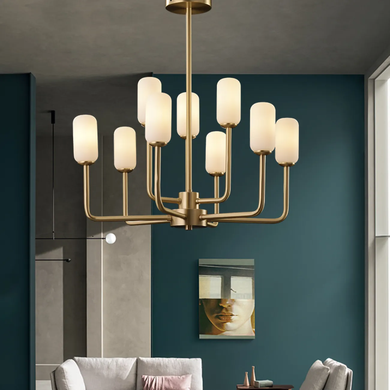 Люстра на штанге ANTONIA от ImperiumLoft Люстра на штанге ANTONIA от ImperiumLoft