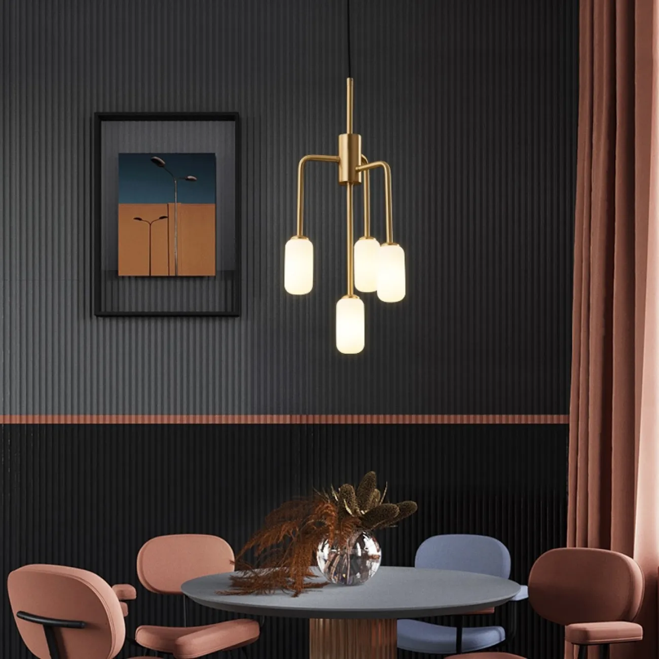 Люстра на штанге ANTONIA от ImperiumLoft Люстра на штанге ANTONIA от ImperiumLoft