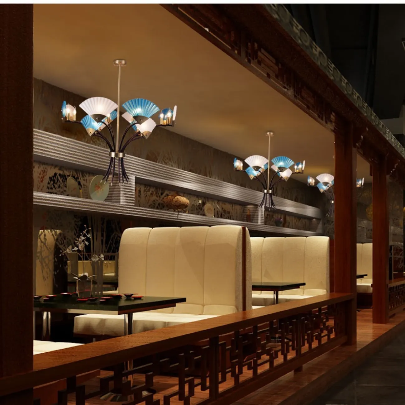 Люстра Ventaglio D70 от ImperiumLoft
