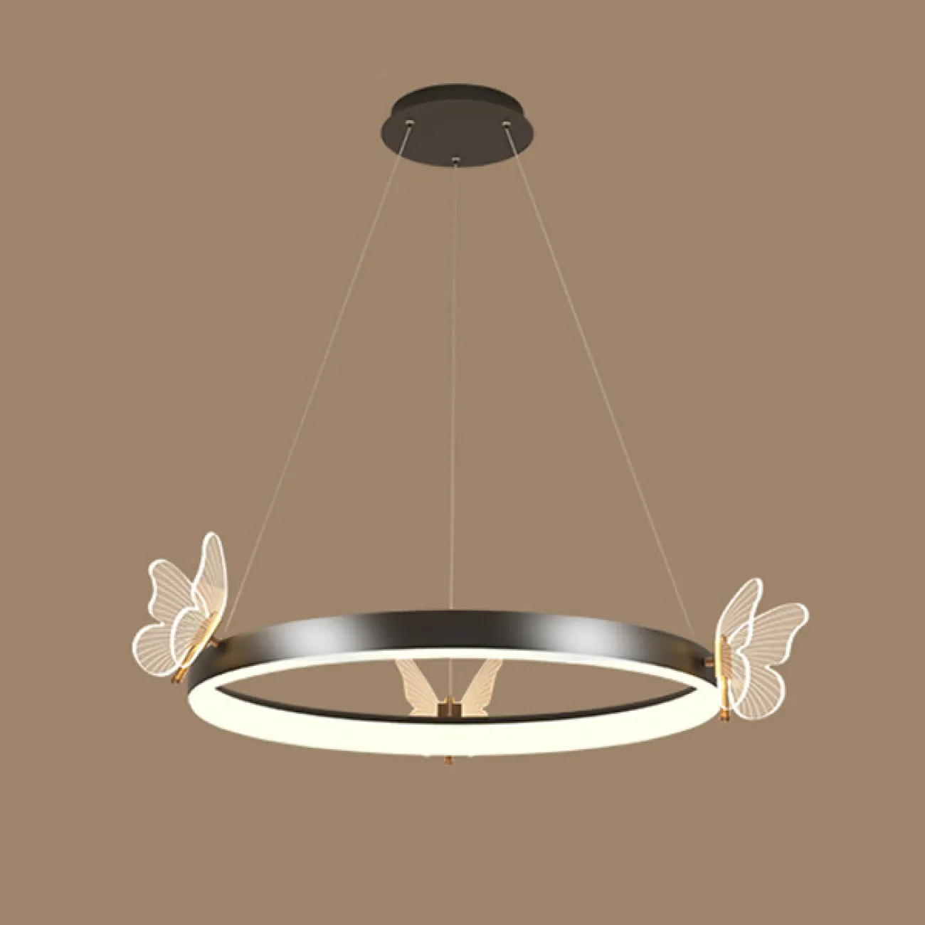 Подвесная люстра BABETTA D A D60 Black от ImperiumLoft