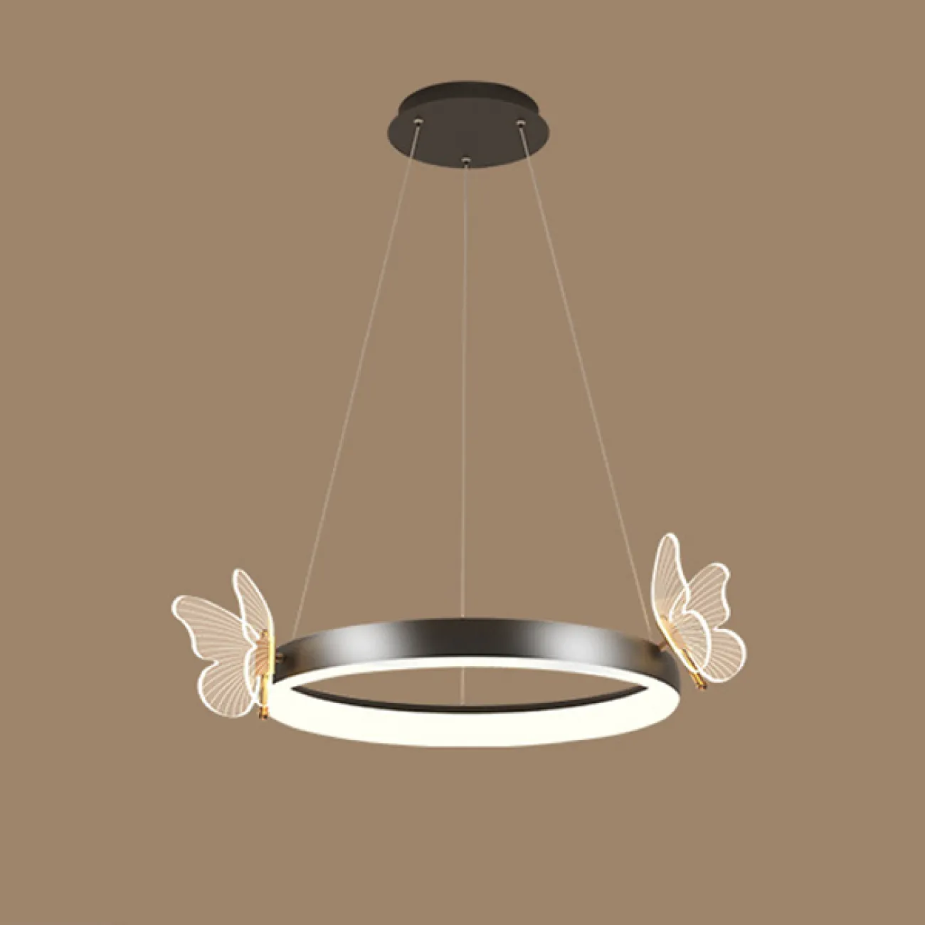 Подвесная люстра BABETTA D B D40+60 Black от ImperiumLoft