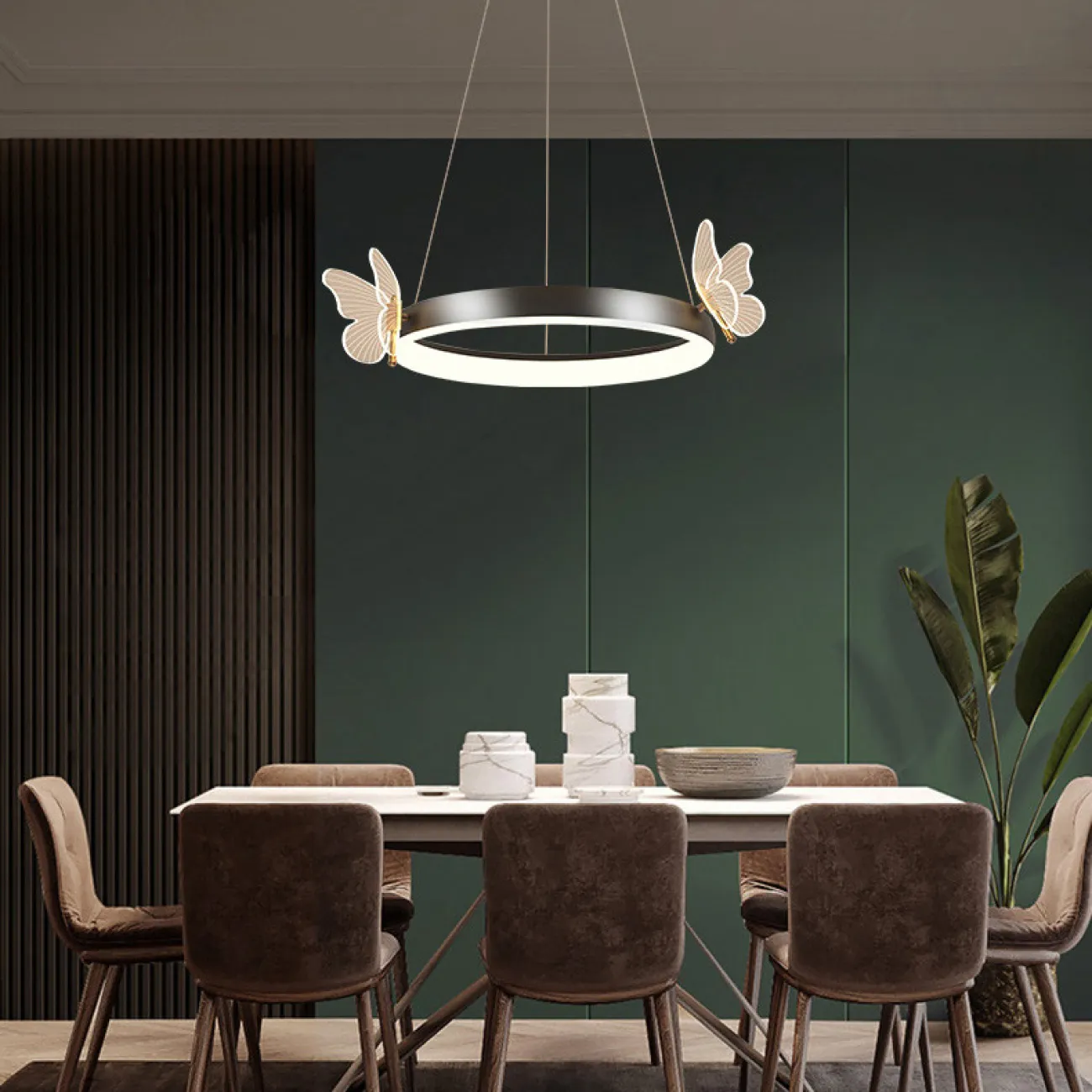 Подвесная люстра BABETTA D A D60 Black от ImperiumLoft