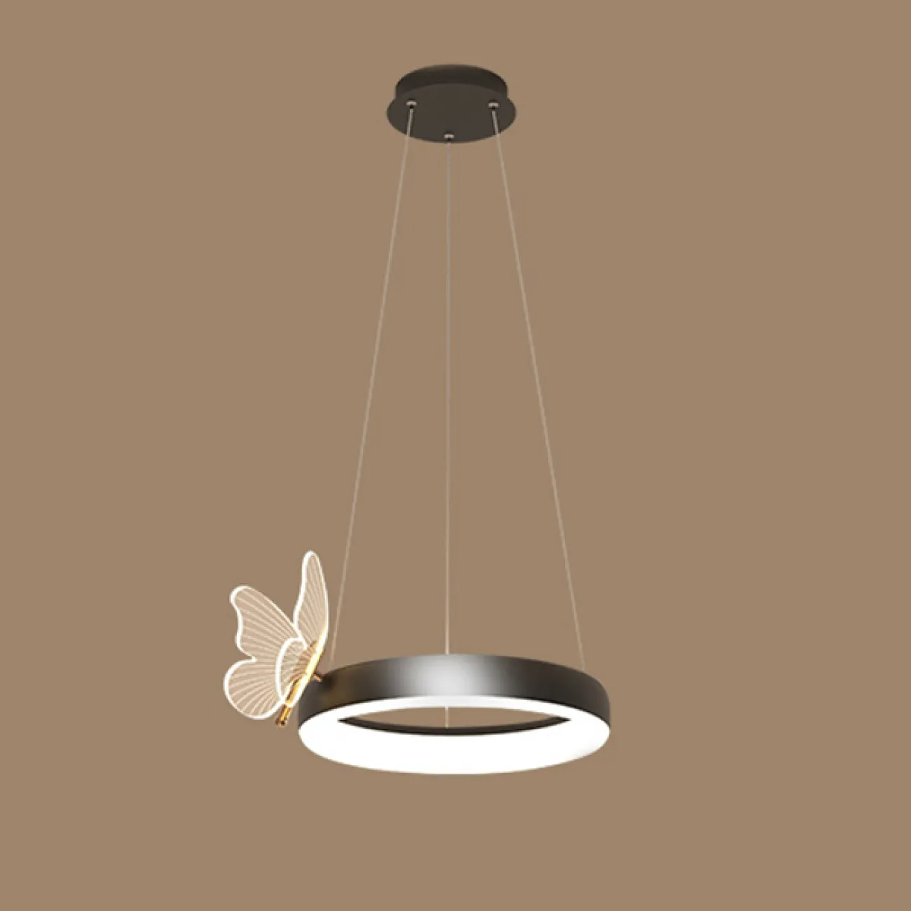 Подвесная люстра BABETTA D A D60 Black от ImperiumLoft