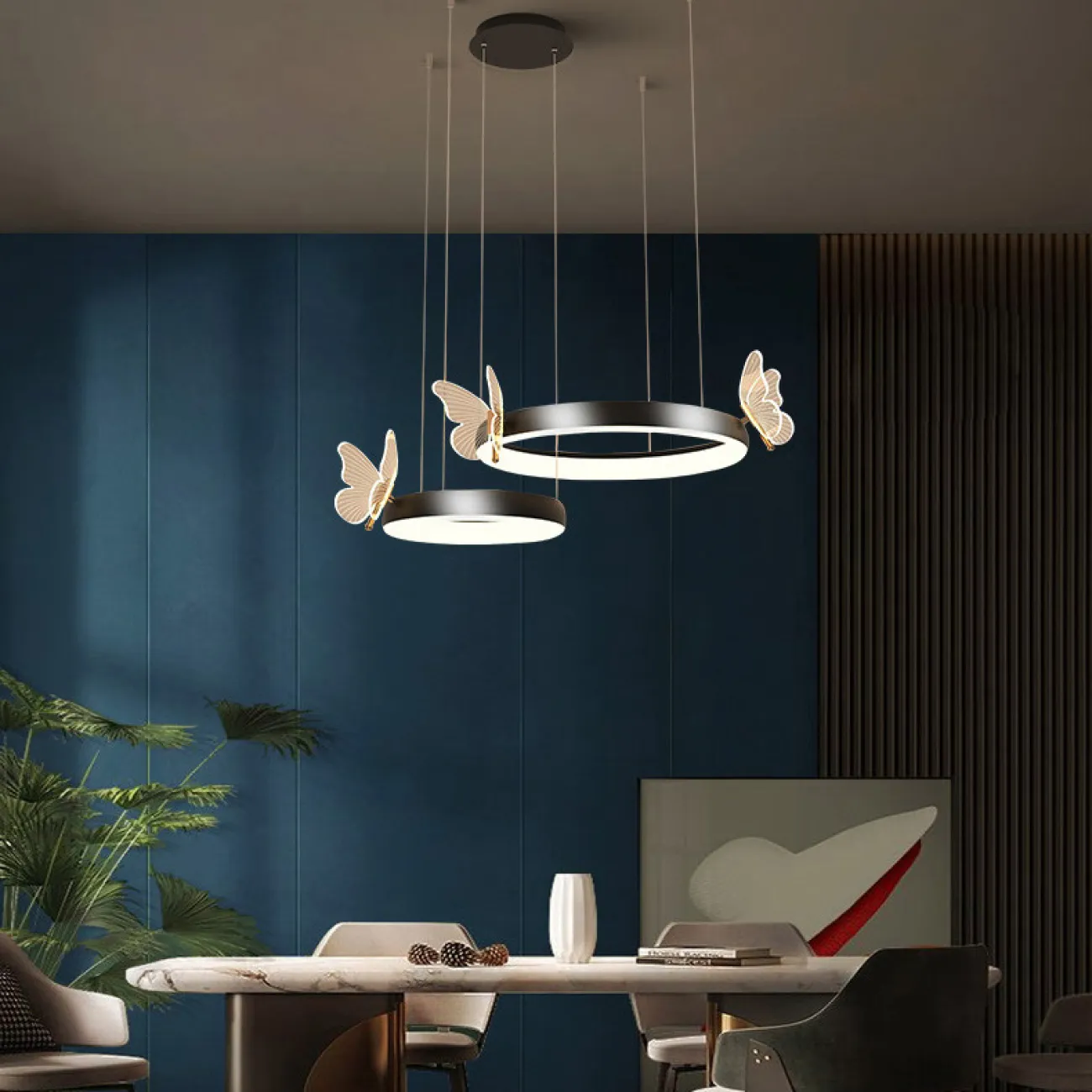 Подвесная люстра BABETTA D A D60 Black от ImperiumLoft