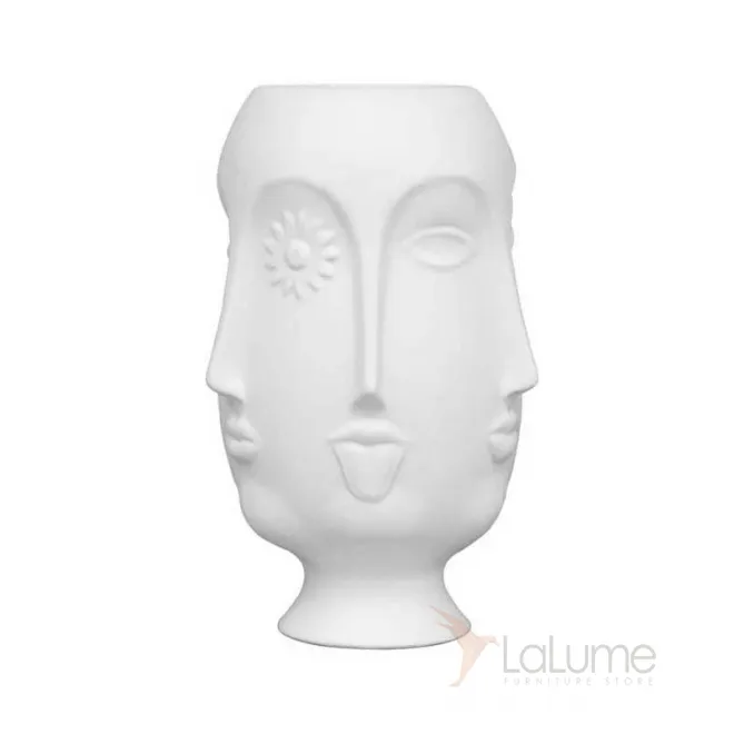 Дизайнерская скульптура женщины ваза LaLume-SKT00174 