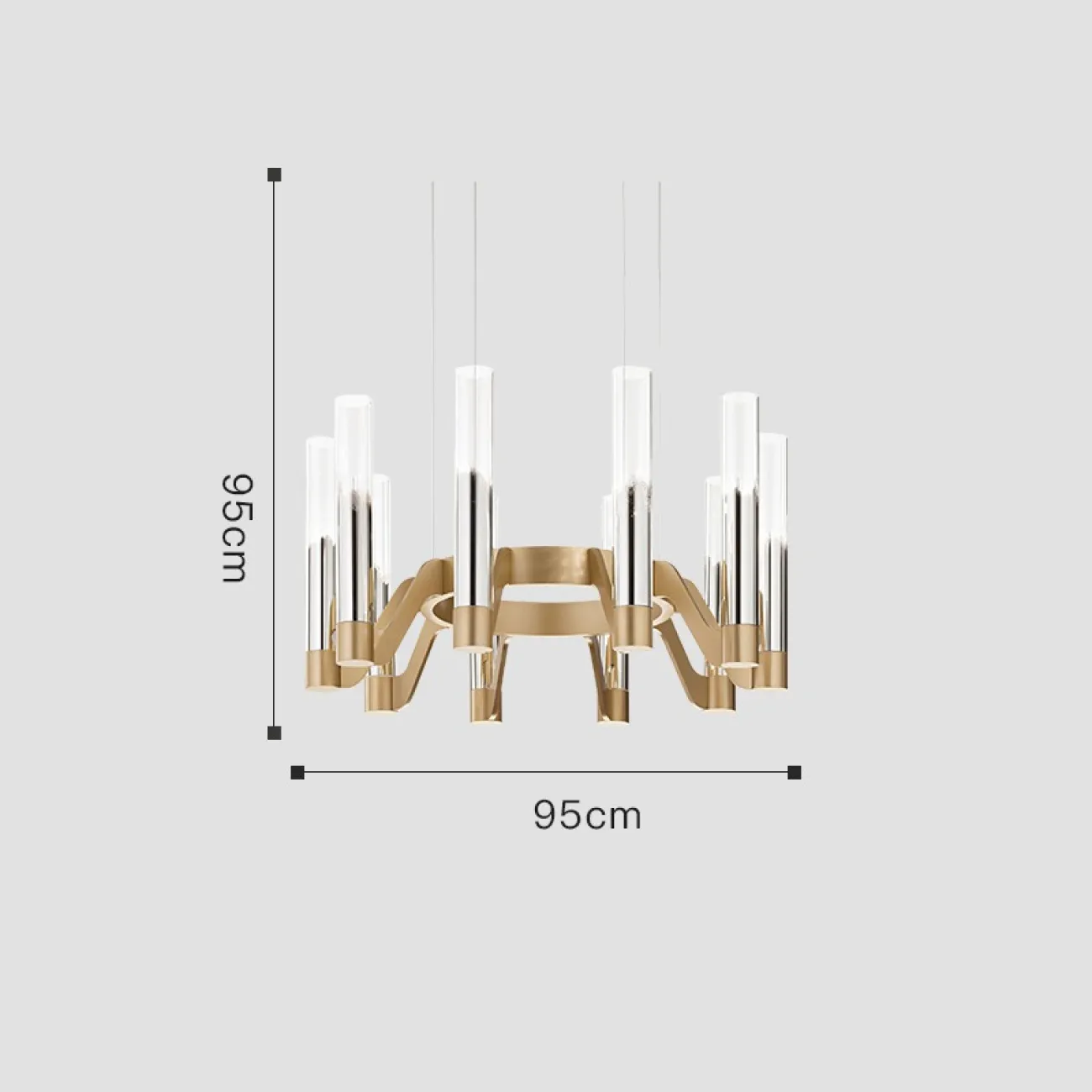 Подвесная люстра BERGA от ImperiumLoft