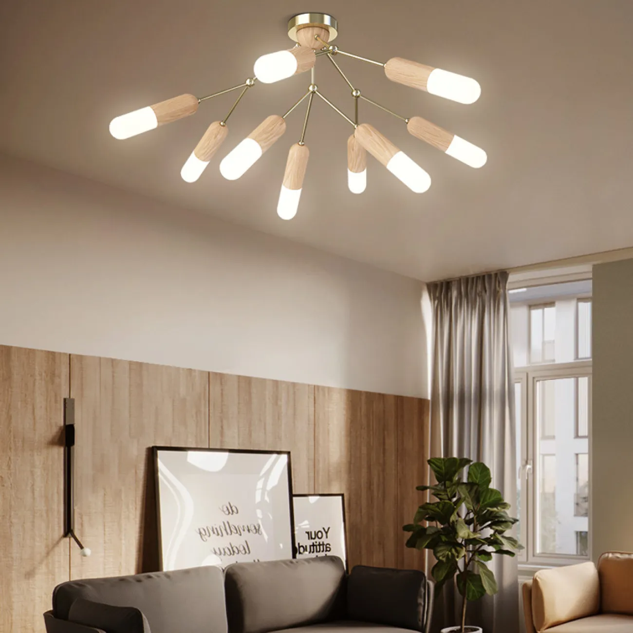 Потолочная люстра KERSTEN L3 от ImperiumLoft Потолочная люстра KERSTEN L3 от ImperiumLoft