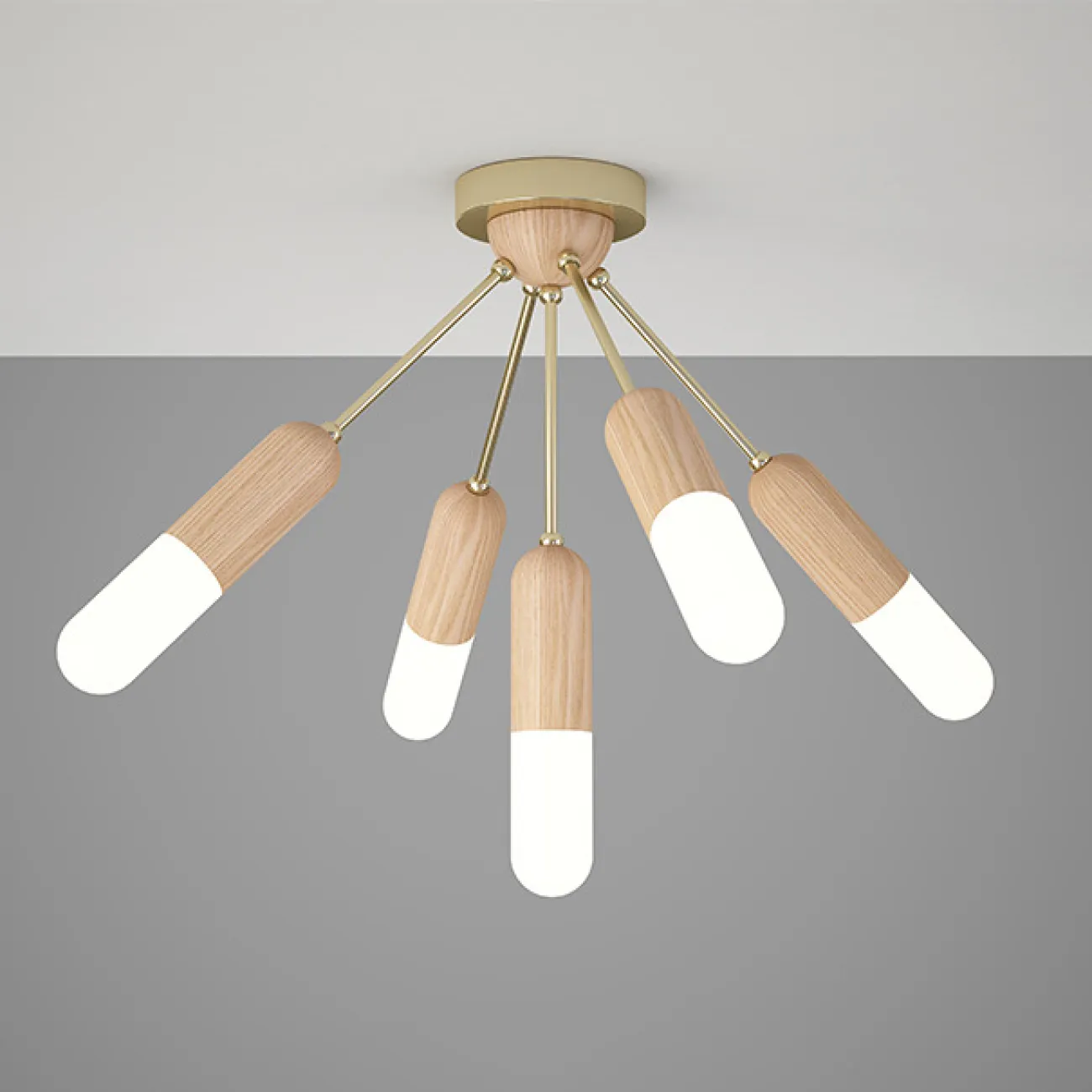 Потолочная люстра KERSTEN L3 от ImperiumLoft Потолочная люстра KERSTEN L3 от ImperiumLoft