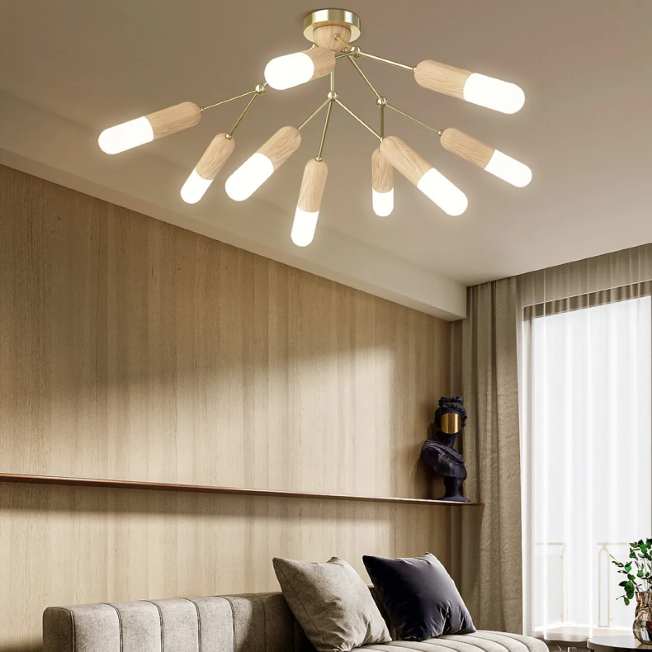 Потолочная люстра KERSTEN L3 от ImperiumLoft Потолочная люстра KERSTEN L3 от ImperiumLoft