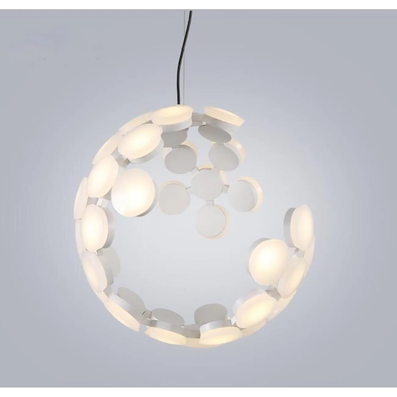 Подвесная люстра LUNA Белый от ImperiumLoft