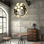 Подвесная люстра LUNA Черный от ImperiumLoft