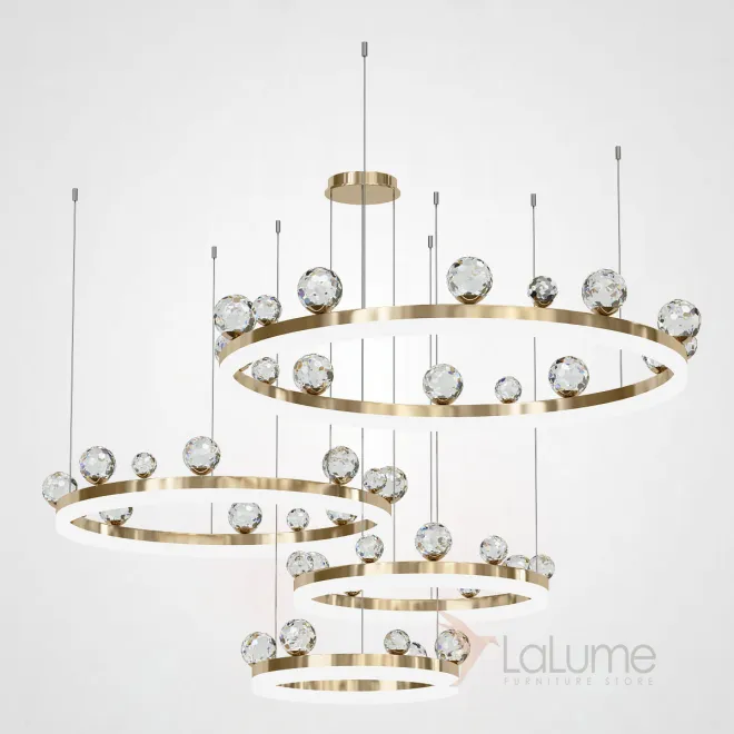 Подвесная люстра JOSIAN F D40 D60 D80 D100 4R от ImperiumLoft Подвесная люстра JOSIAN F D40 D60 D80 D100 4R от ImperiumLoft