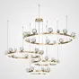 Подвесная люстра JOSIAN F D40 D60 D80 D100 4R от ImperiumLoft